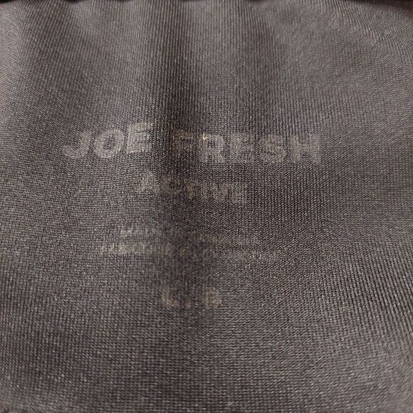 Womans sz Large Floral  with White and Red Stripes Leggings  - Picture 11 of 13